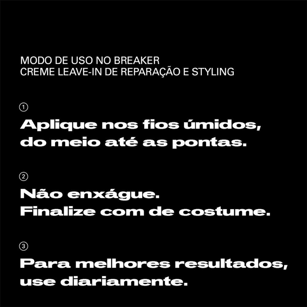 Creme Leave-in Sebastian Professionals No Breaker Reconstrutor 145mL