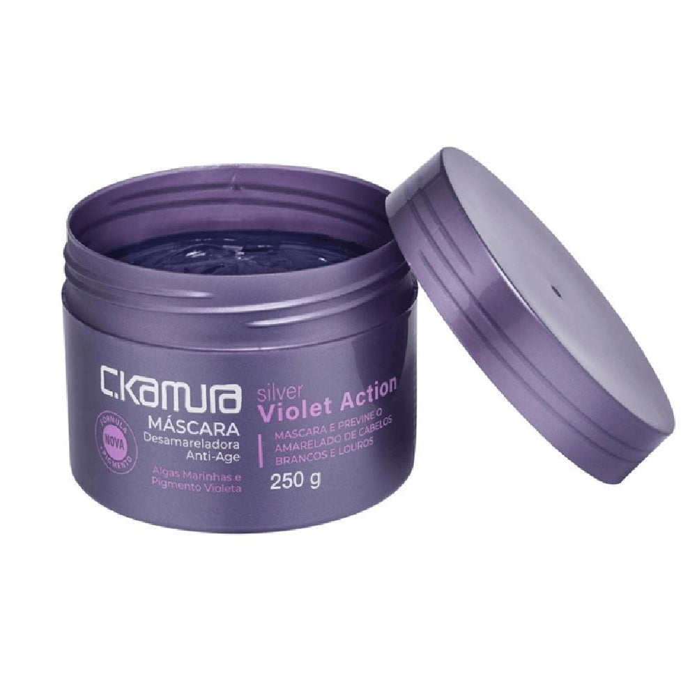 Máscara Tratamento Silver Violet Action Ckamura 250g
