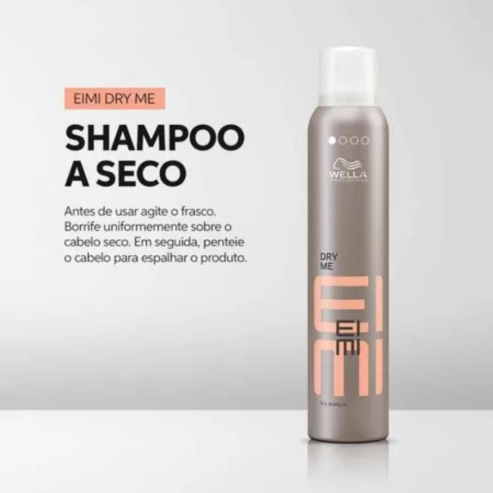 Shampoo a Seco Wella EIMI Dry Me Volume e Textura 180mL