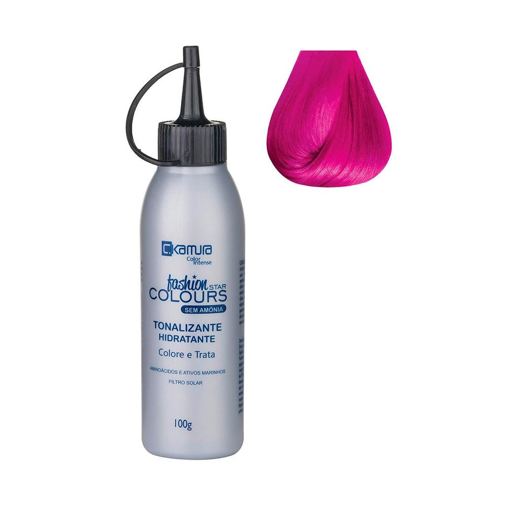 Kit 3 Tonalizantes C.Kamura Color Intense Star Pink Brilho Intenso 100g