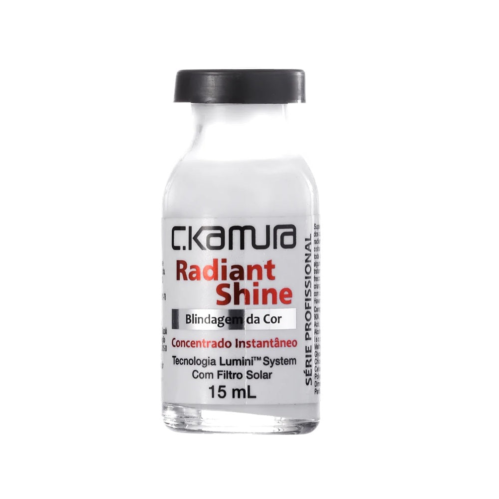 Ampola Radiant Shine C kamura Blindagem Da Cor 15ml