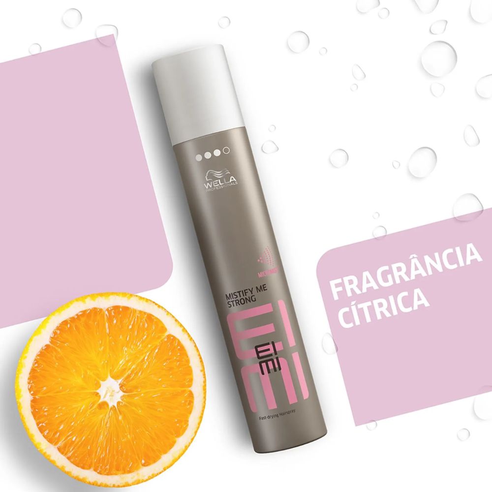 Spray Fixador Wella Eimi Mistify Strong Fixação Forte 500mL
