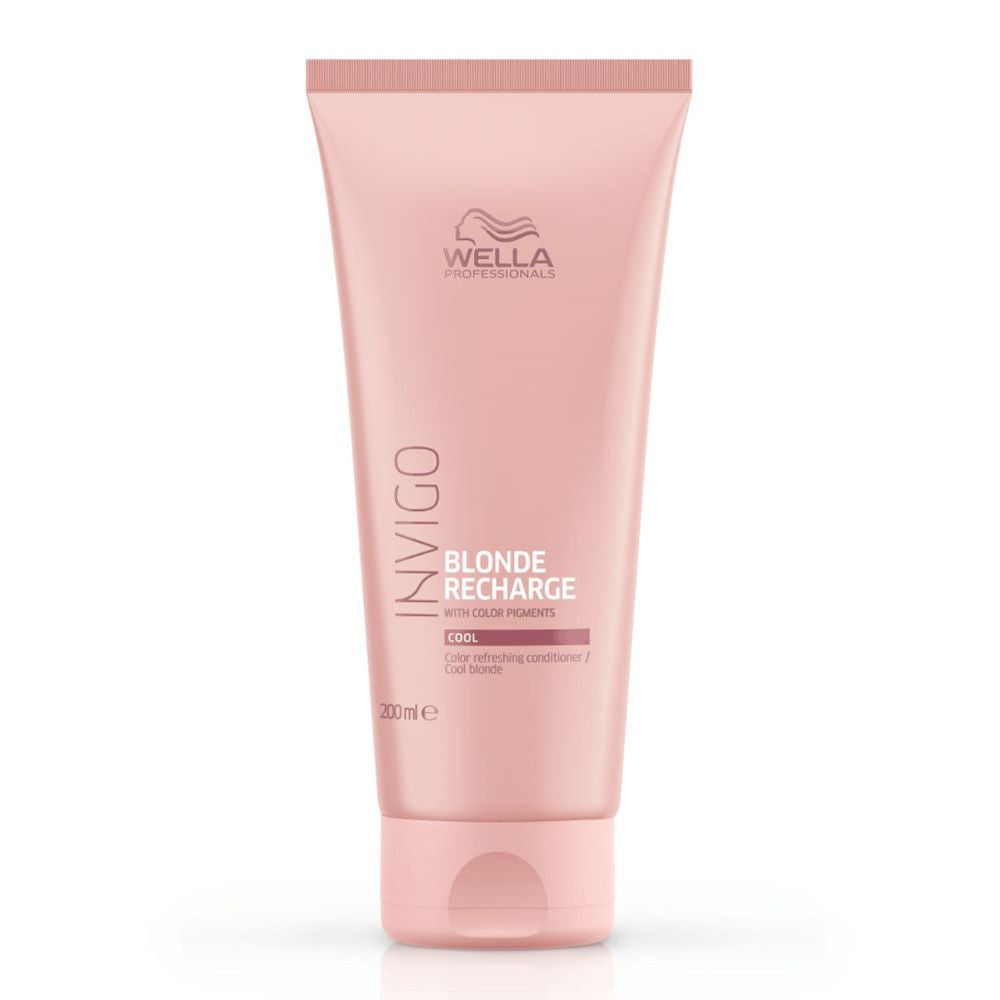 Condicionador Wella Invigo Blonde Recharge Desamarelador 200mL