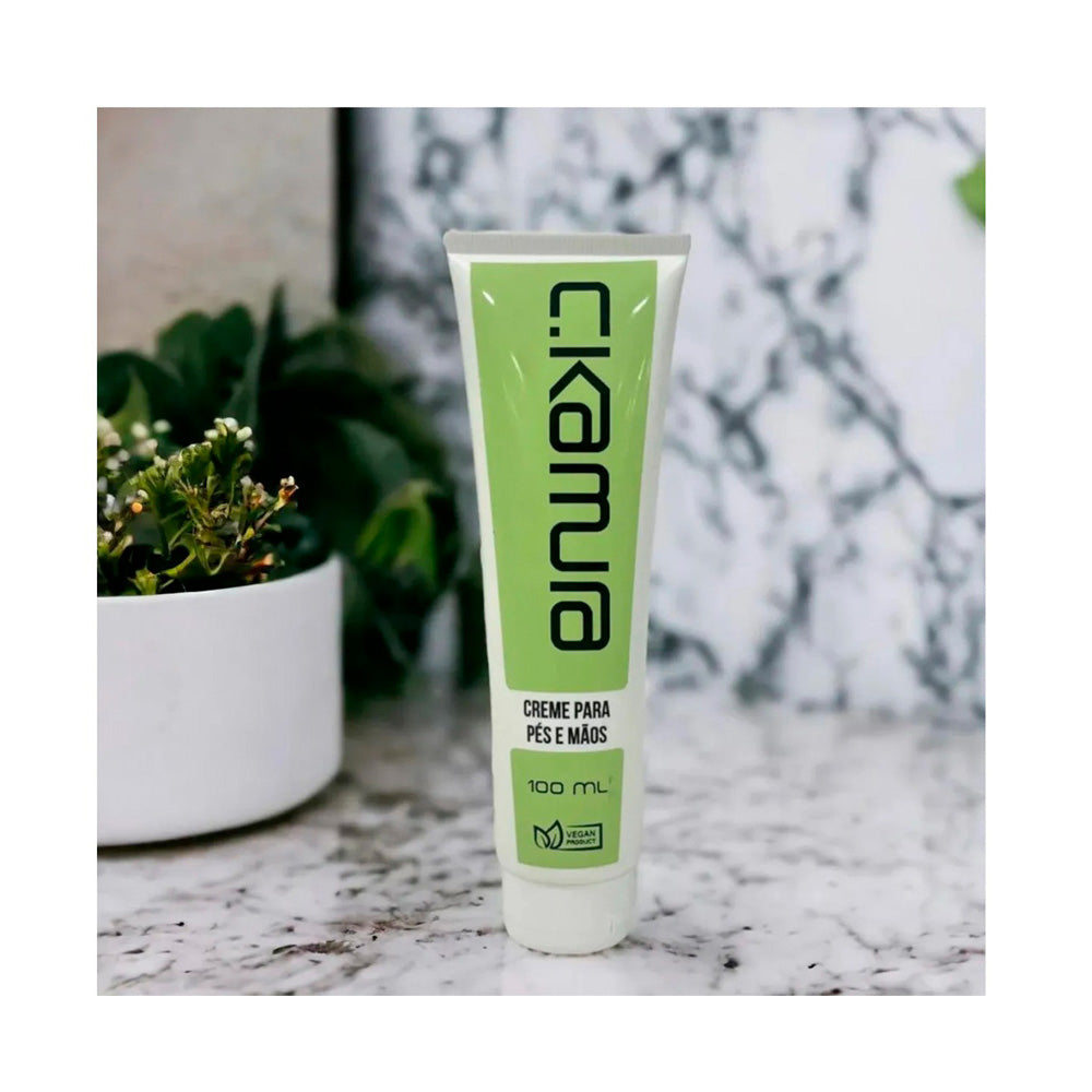 Creme Para Mãos E Pés C.Kamura Hidratante 100ml