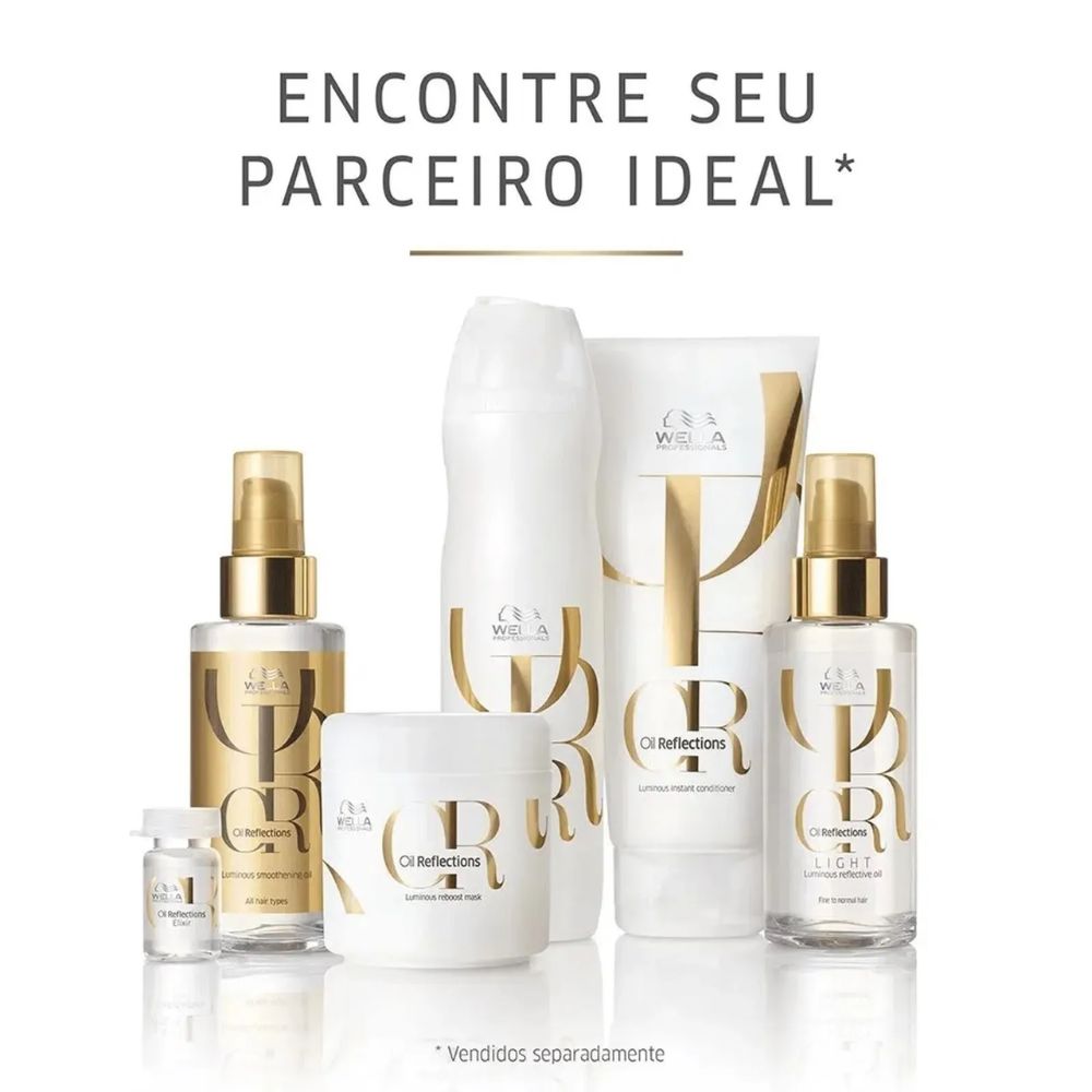 Óleo Capilar Wella Oil Reflections Light Brilho e Leveza 30mL