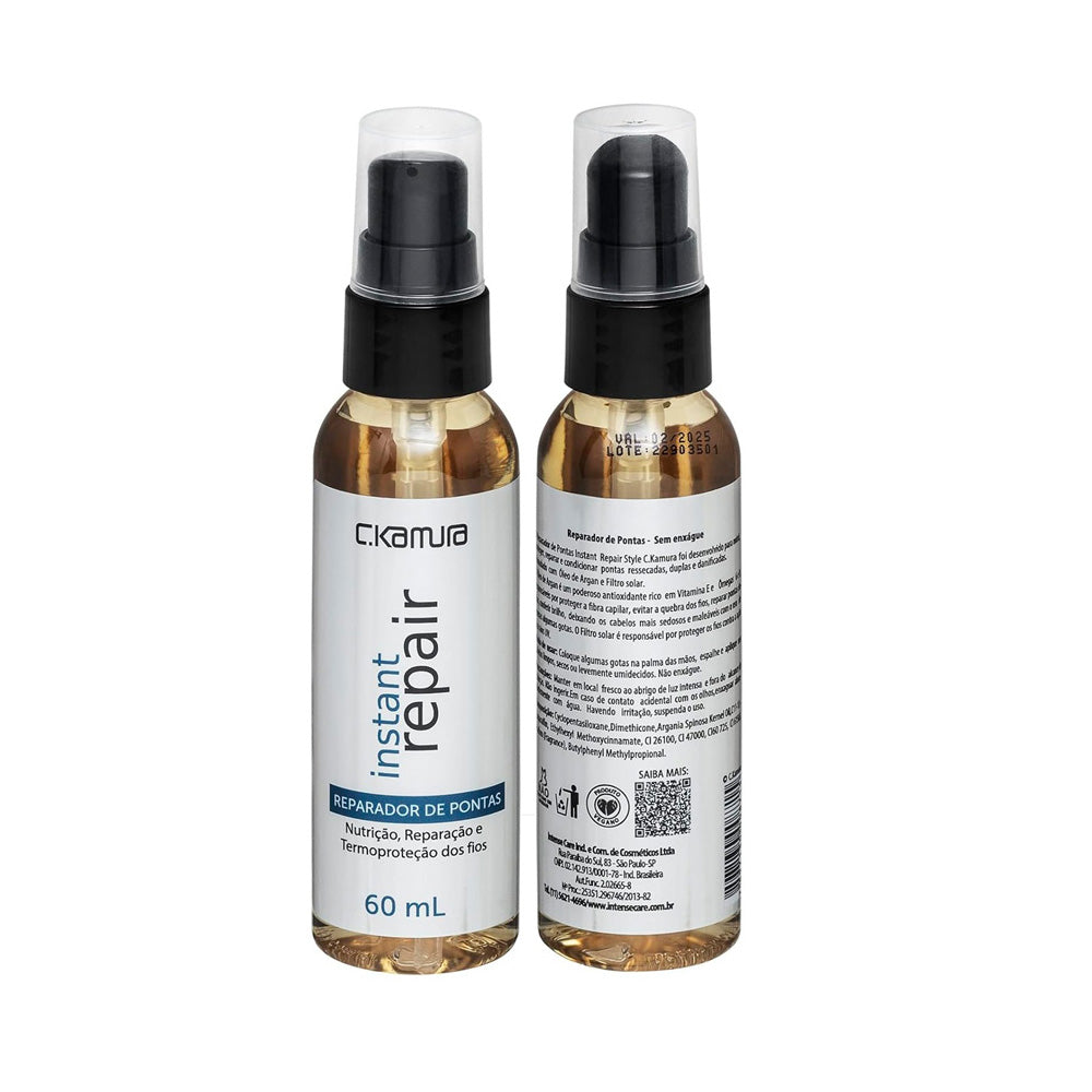 Reparador De Pontas Instant Repair C.Kamura Termoativo 60ml