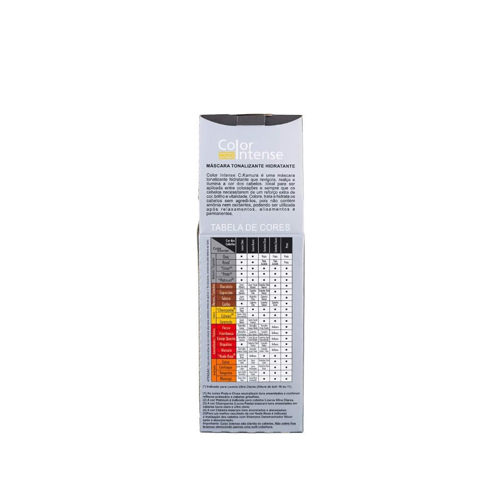 Kit 2 Tonalizantes C.Kamura Color Intense Cinza Banho de Brilho 100g