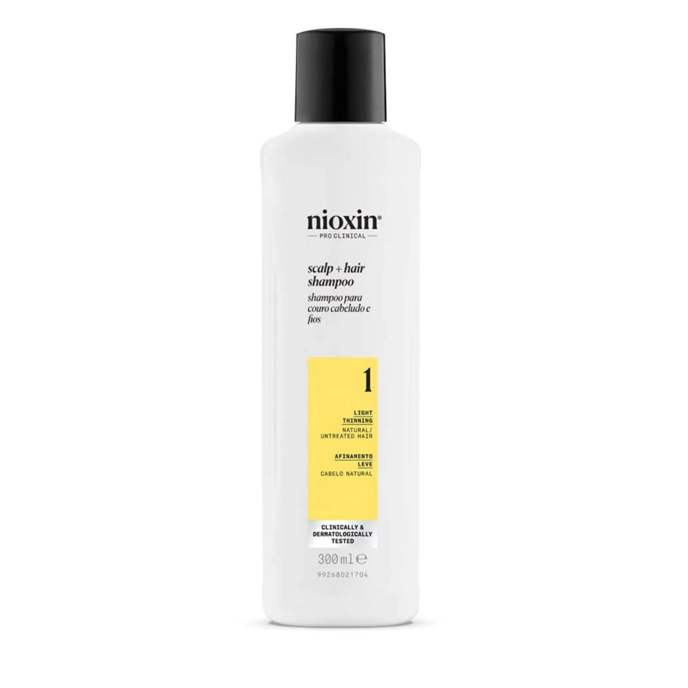 Shampoo Nioxin System 1 Antiqueda e Fortificante 300mL