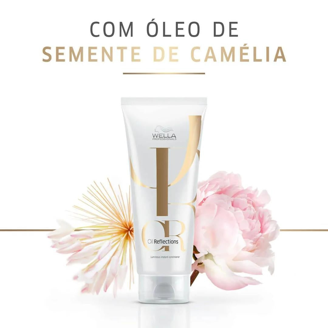 Condicionador Wella Professionals Oil Reflections Brilho Radiante 200mL
