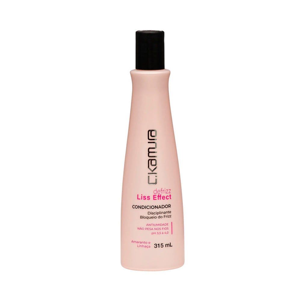 Kit Antifrizz Profissional C.Kamura Liss Effect 4 em 1 com Escova Hair Free