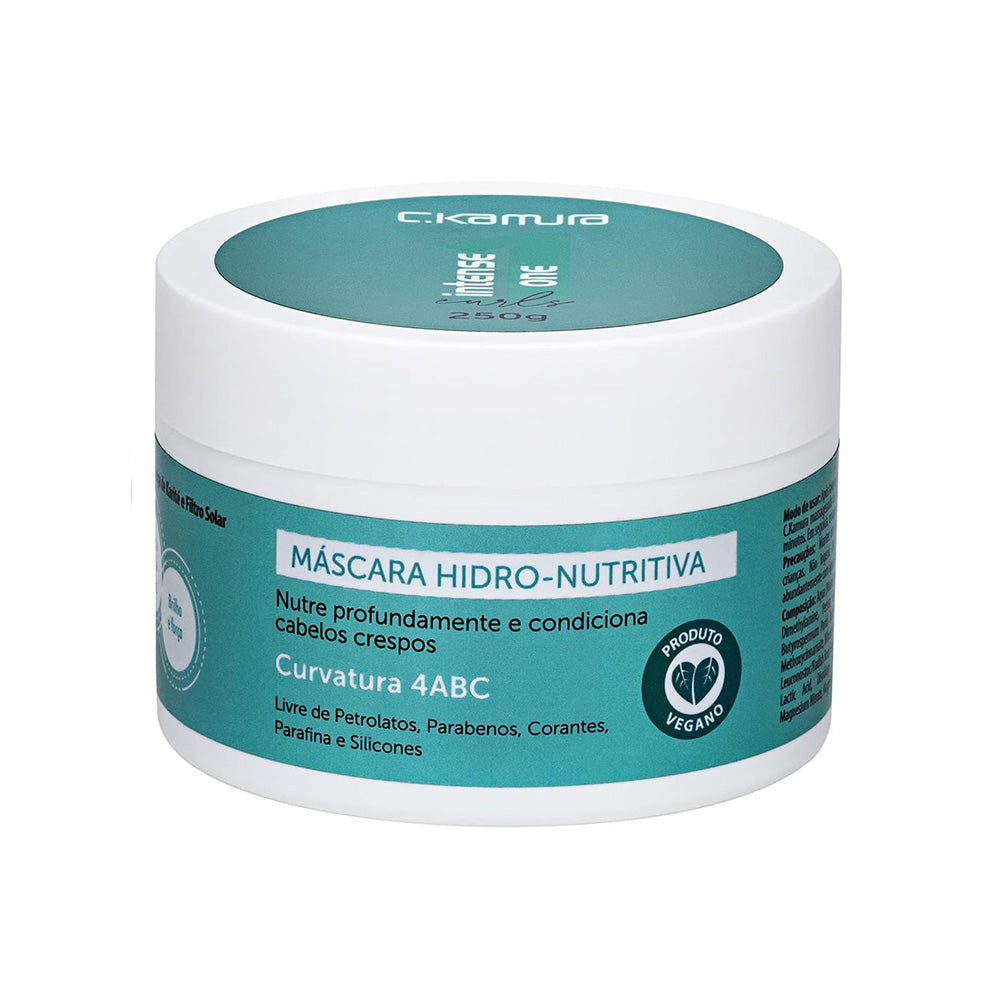 Kit C.Kamura Intense One Curls 3 em 1 e Escova Polvo