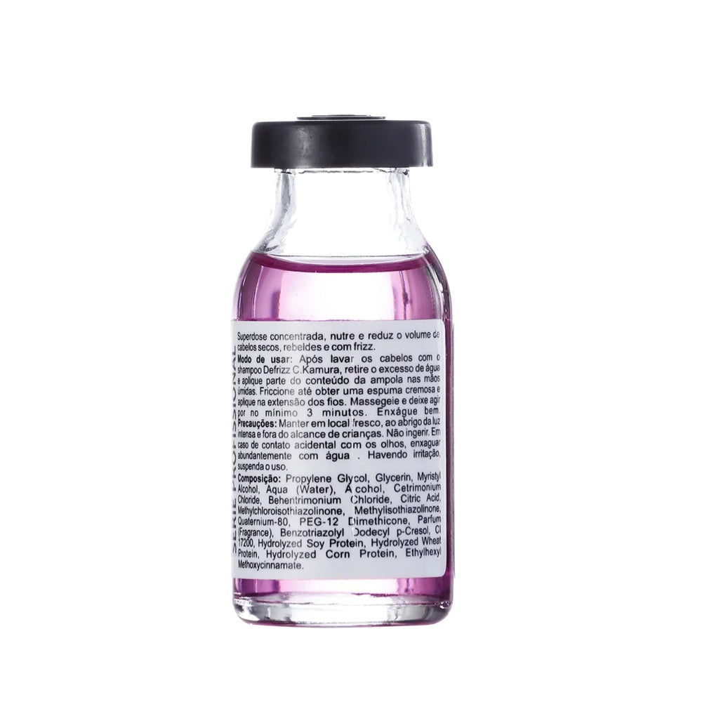 Ampola Autoaquecida Phytokeratin Ckamura Efeito Liso 15ml