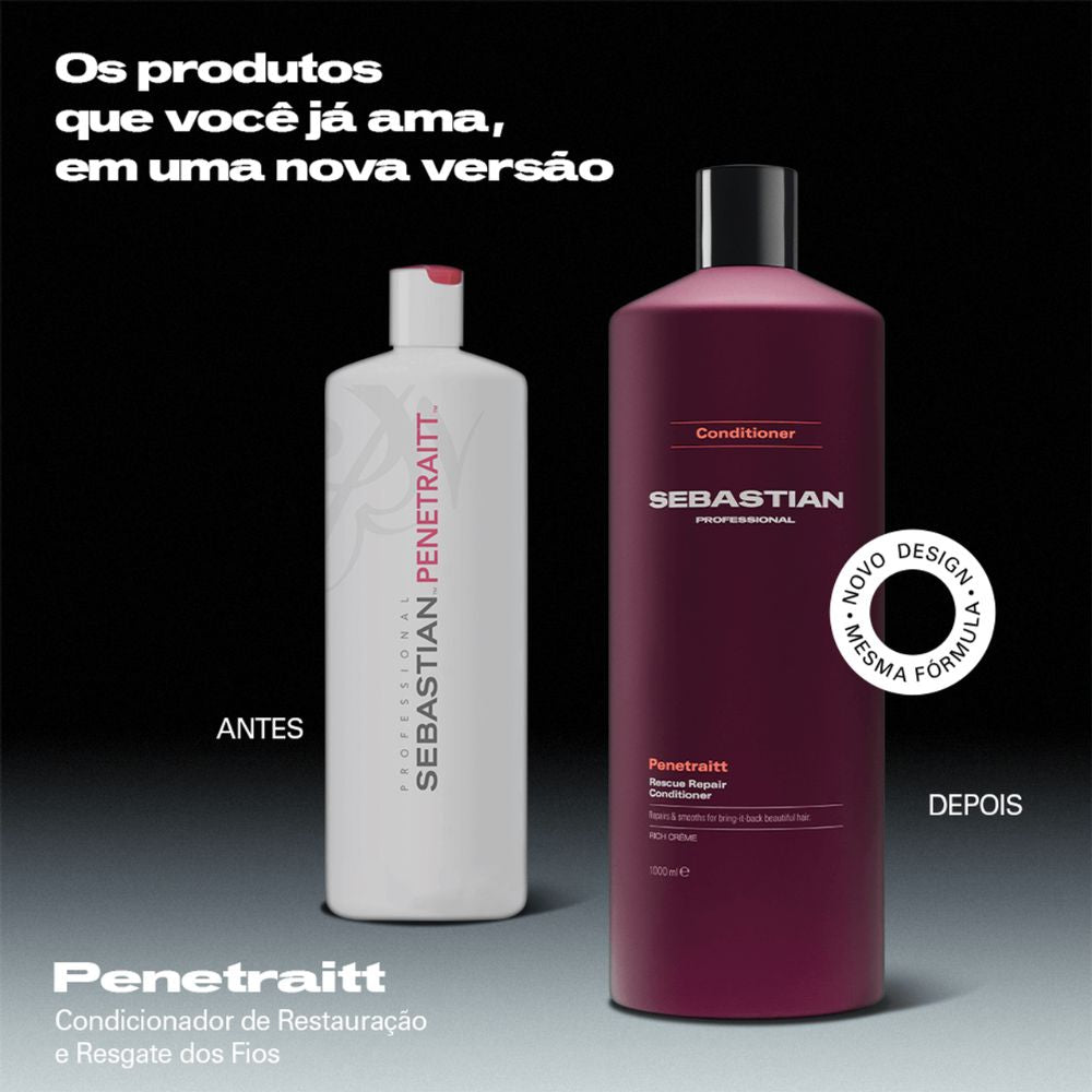 Condicionador Sebastian Professionals Penetraitt Reconstrução e Força 200mL