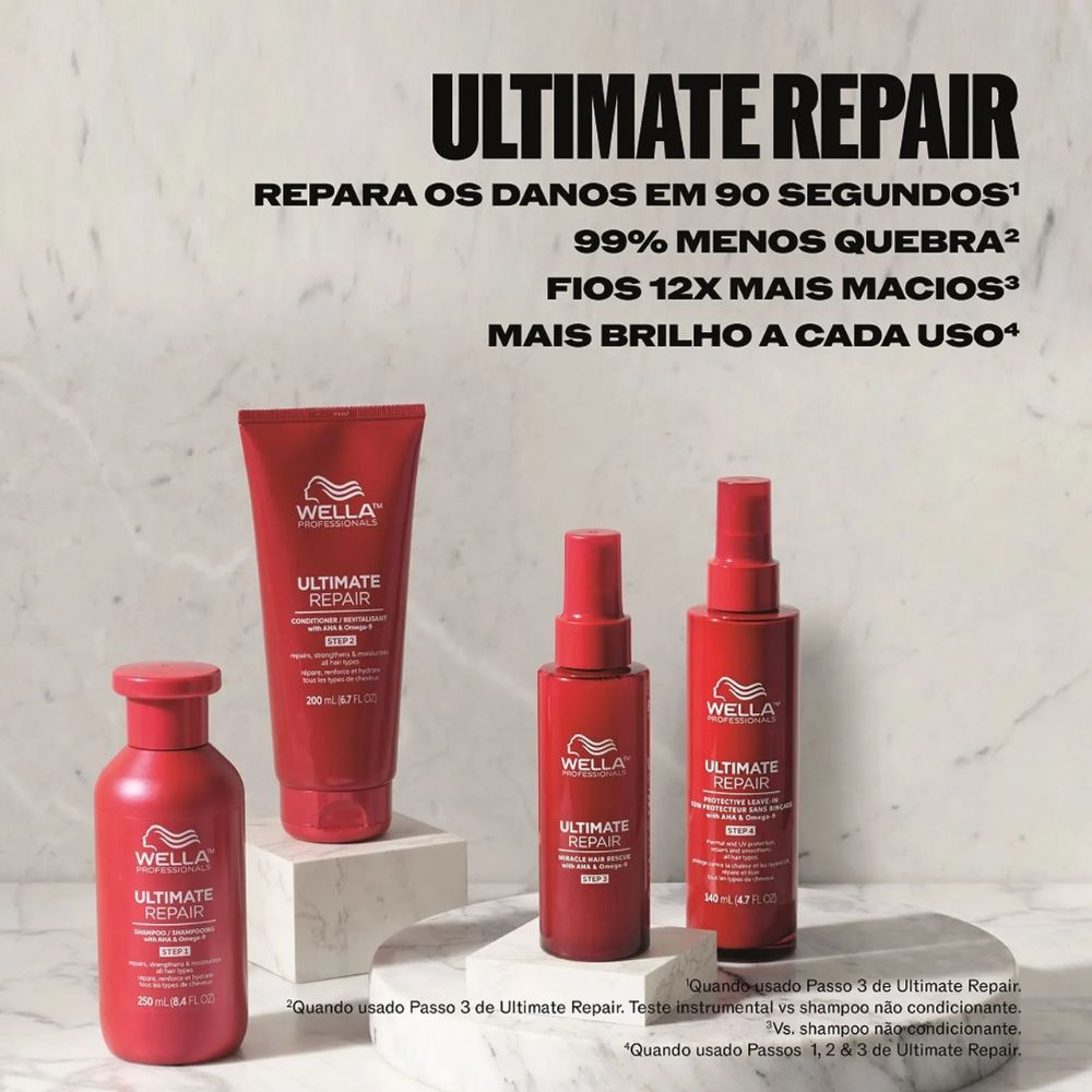 Shampoo Wella Professionals Ultimate Repair Reparação Profunda 250mL