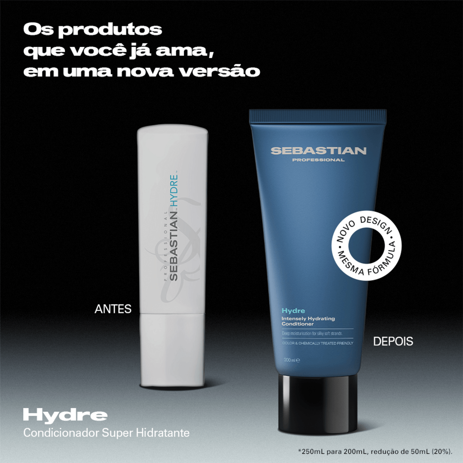 Condicionador Sebastian Professionals Hydre Hidratação Intensa 200mL