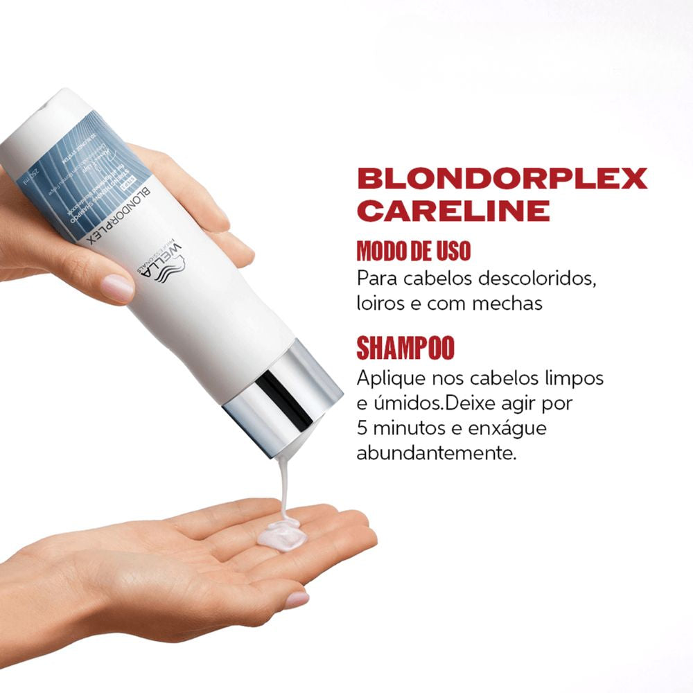 Shampoo Wella Professionals Blondorplex Fortalecedor 250mL