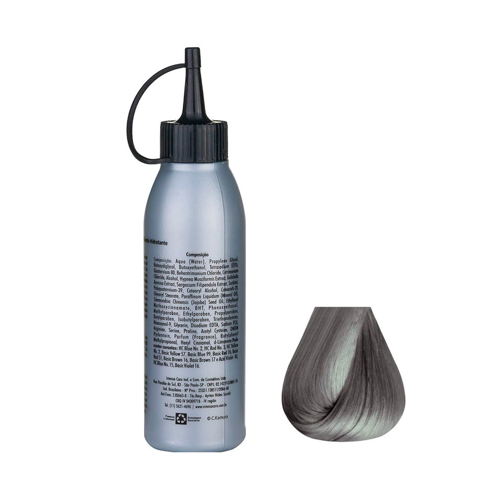 Kit 2 Tonalizantes C.Kamura Color Intense Cinza Banho de Brilho 100g