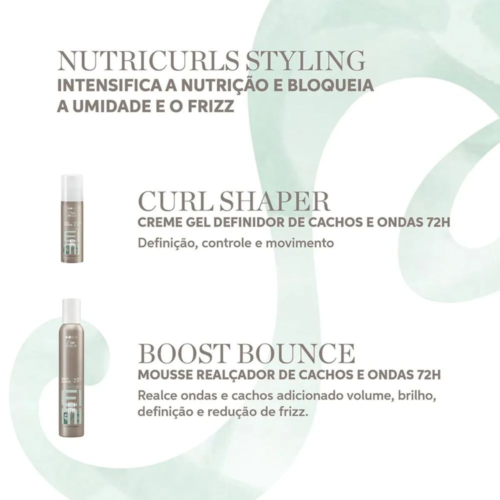 Spray Fixador Wella EIMI Nutricurls Nutri Boost 300mL