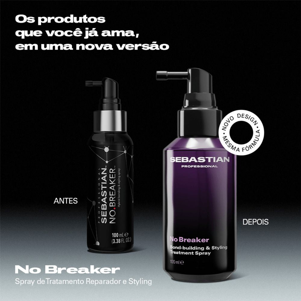 Spray Leave-in Sebastian Professionals No Breaker Reparação e Força 100mL