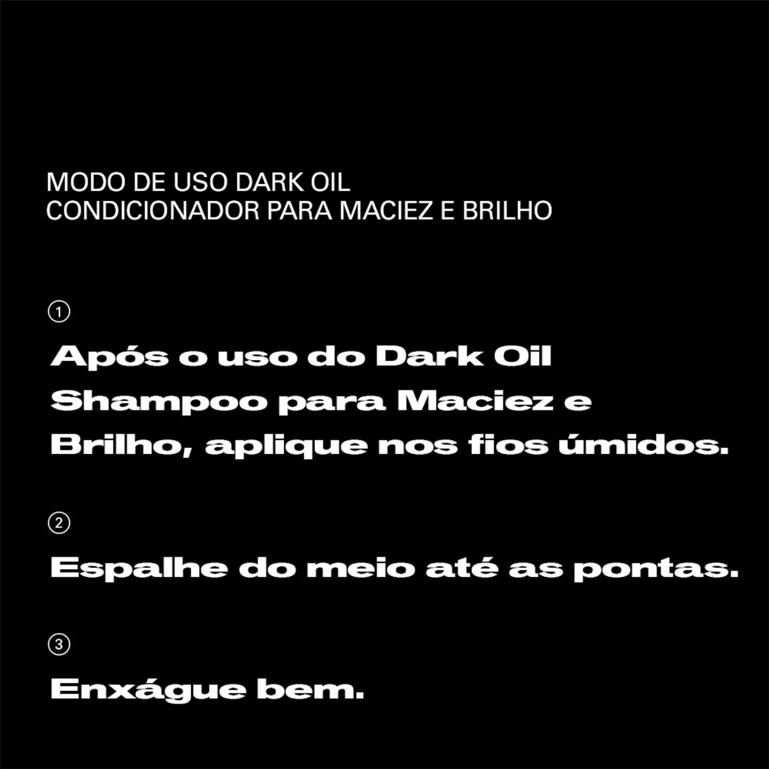 Condicionador Sebastian Professionals Dark Oil Maciez e Brilho 200mL