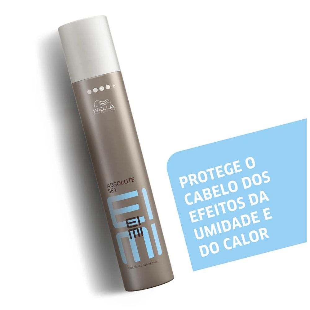 Spray Fixador Wella EIMI Absolute Set Fixação Extra Forte 300mL