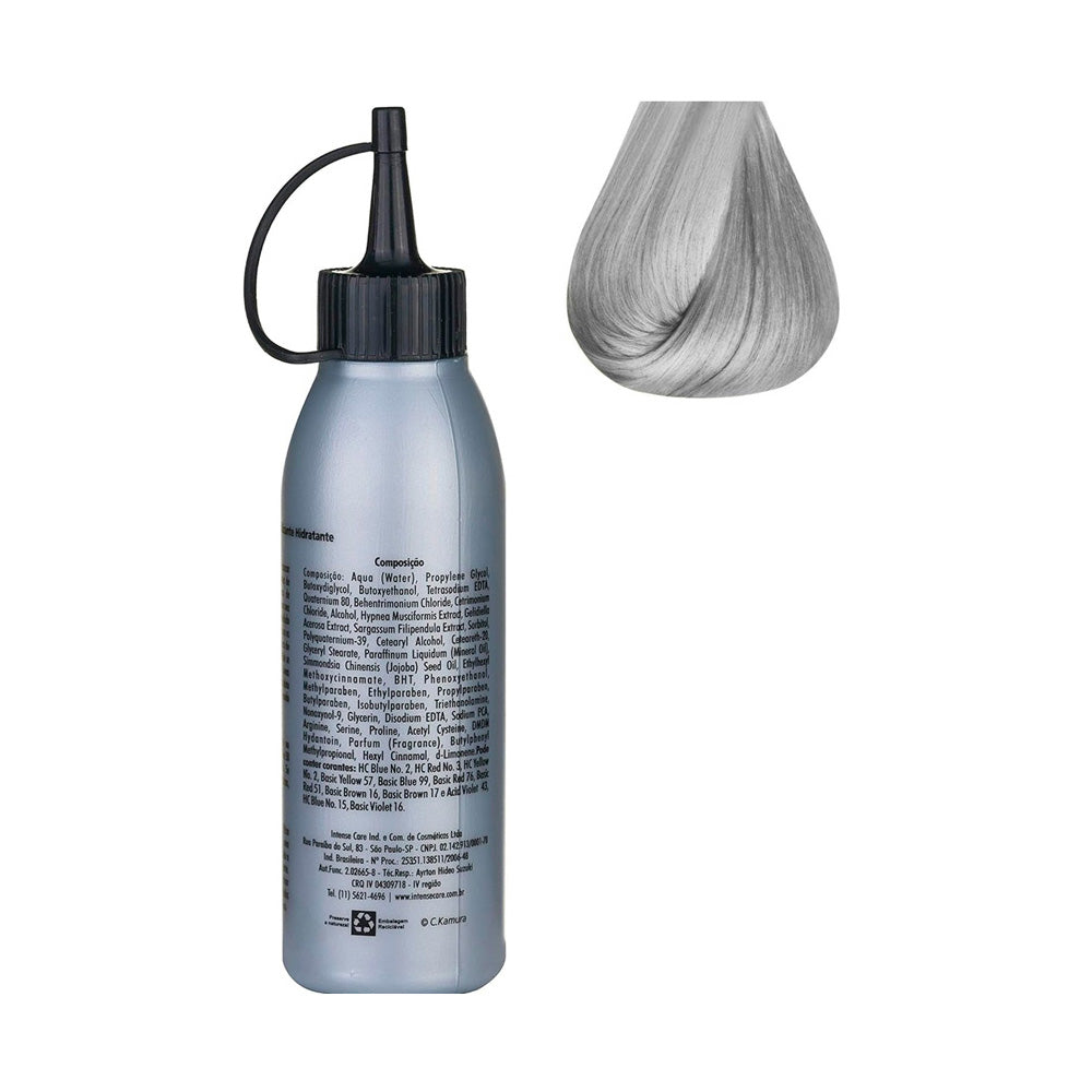 Kit 3 Tonalizantes C.Kamura Color Intense Prata Banho De Brilho 100g