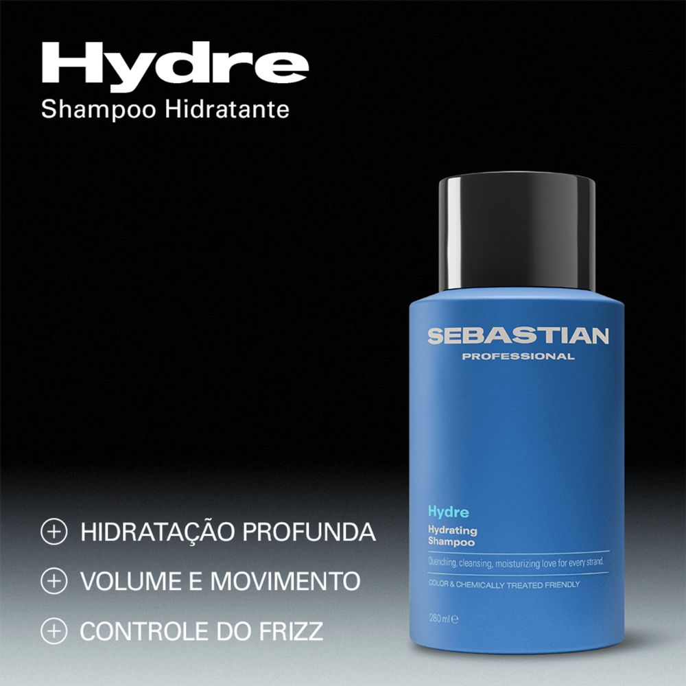 Shampoo Sebastian Professionals Hydre Hidratação Intensa 280mL