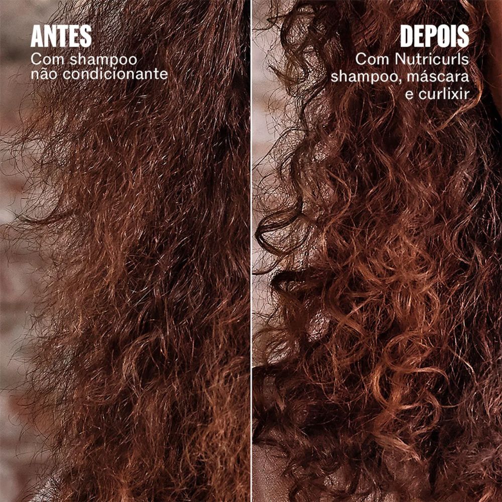 Shampoo Wella Professionals Nutricurls Definição e Antifrizz 250mL