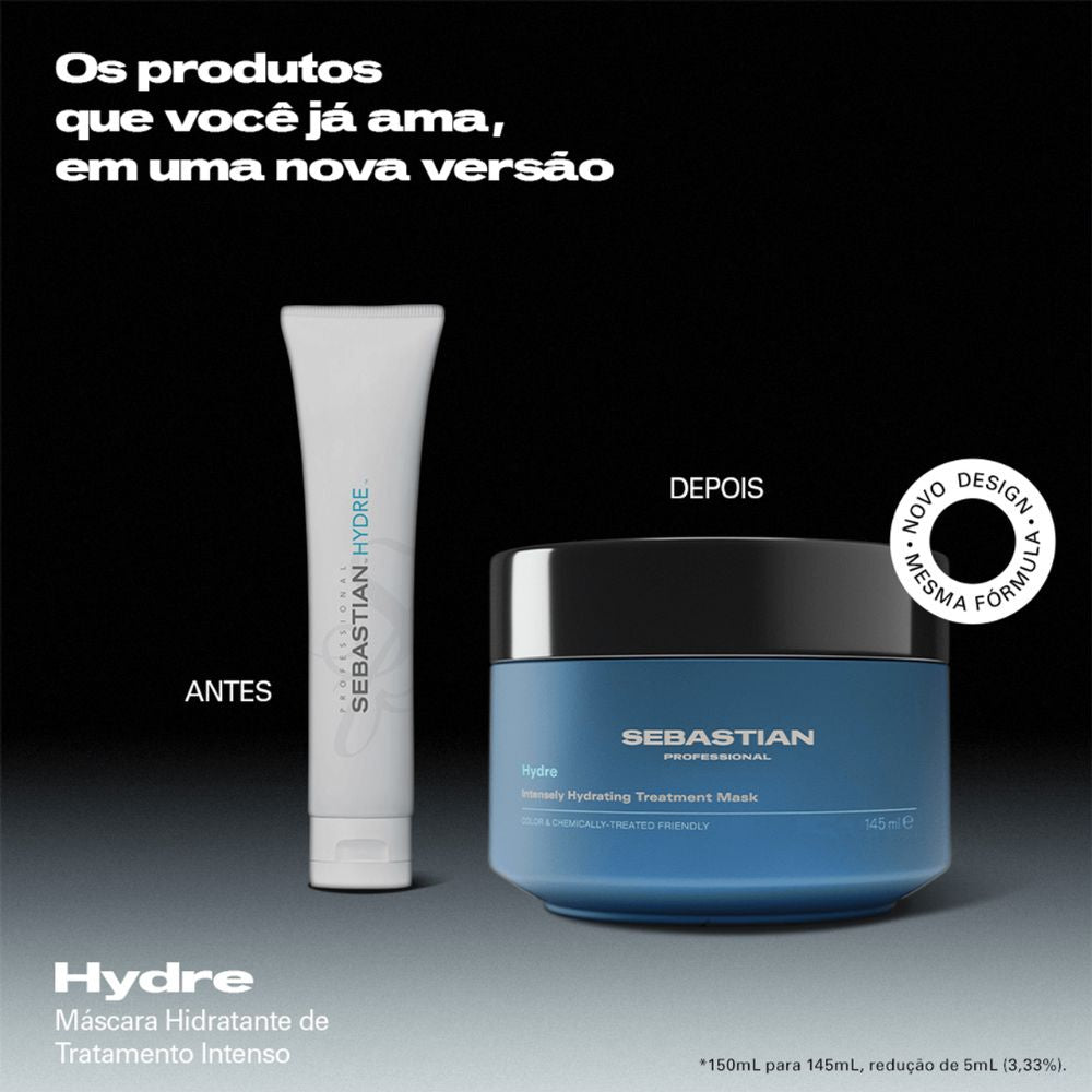 Máscara Capilar Sebastian Professionals Hydre Hidratação Intensa 145mL