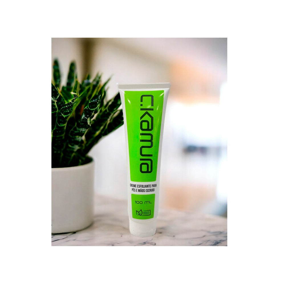 Creme Esfoliante C.Kamura Para Mãos E Pés 100ml