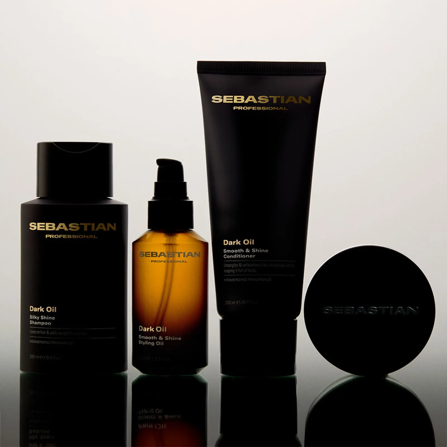 Condicionador Sebastian Professionals Dark Oil Maciez e Brilho 200mL