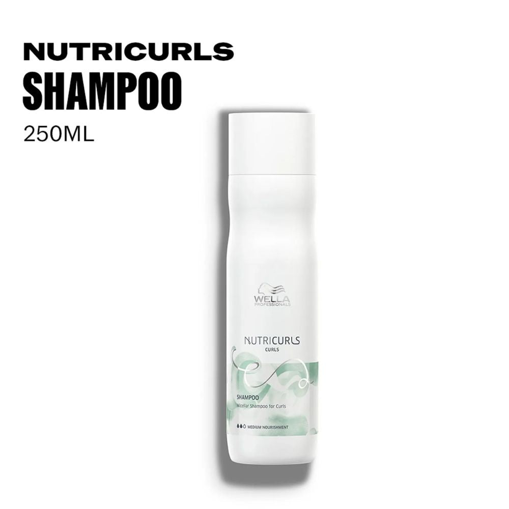 Shampoo Wella Professionals Nutricurls Definição e Antifrizz 250mL
