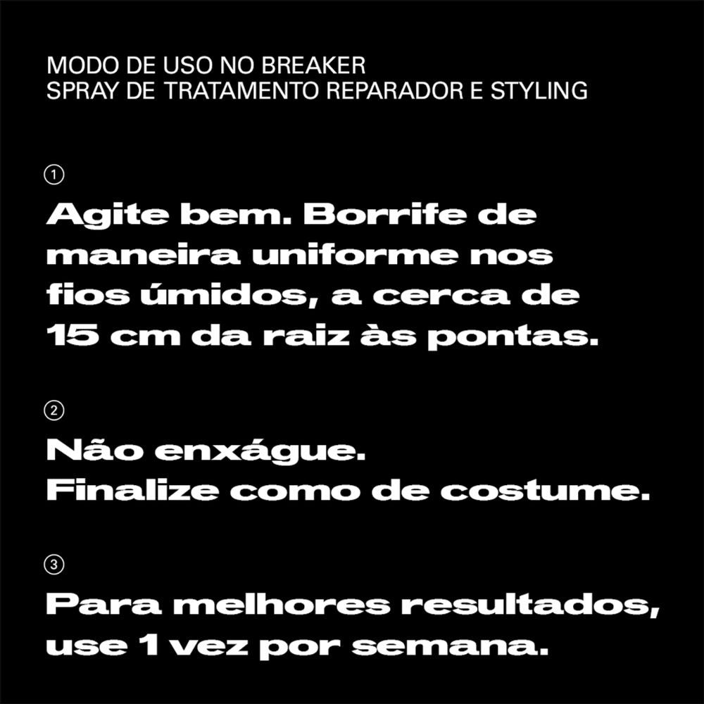 Spray Leave-in Sebastian Professionals No Breaker Reparação e Força 100mL