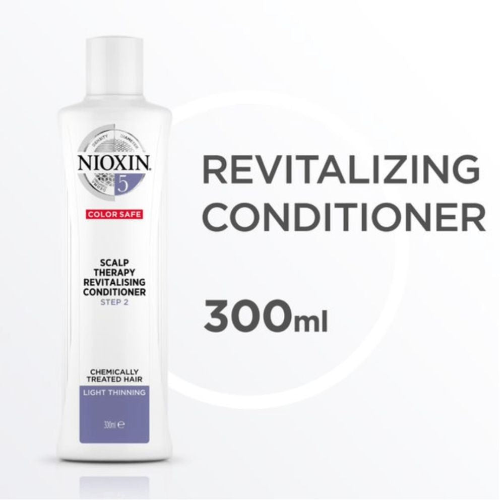Condicionador Nioxin System 5 Revitalizante e Antiqueda 300mL