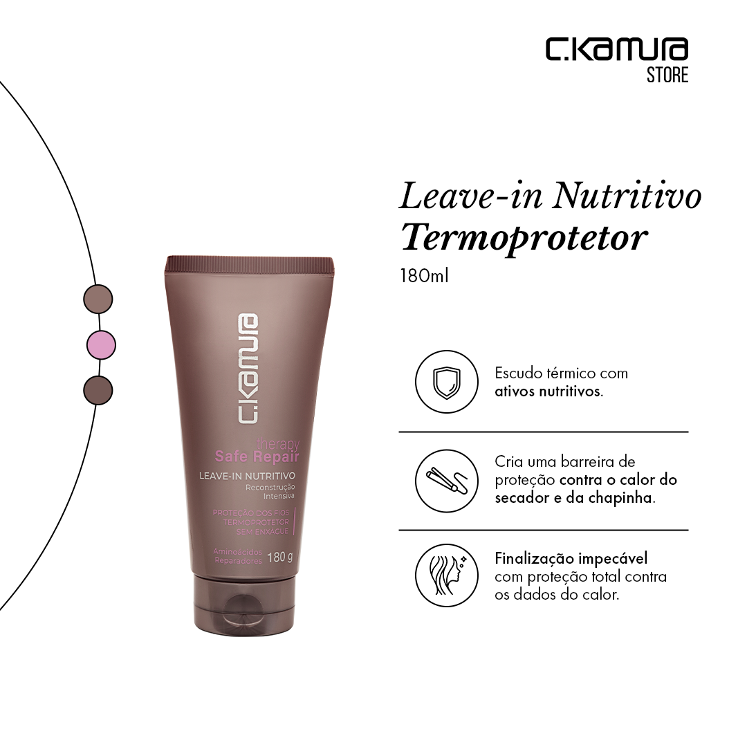 Leave-in C.Kamura Nutritivo Termoprotetor Therapy 180g