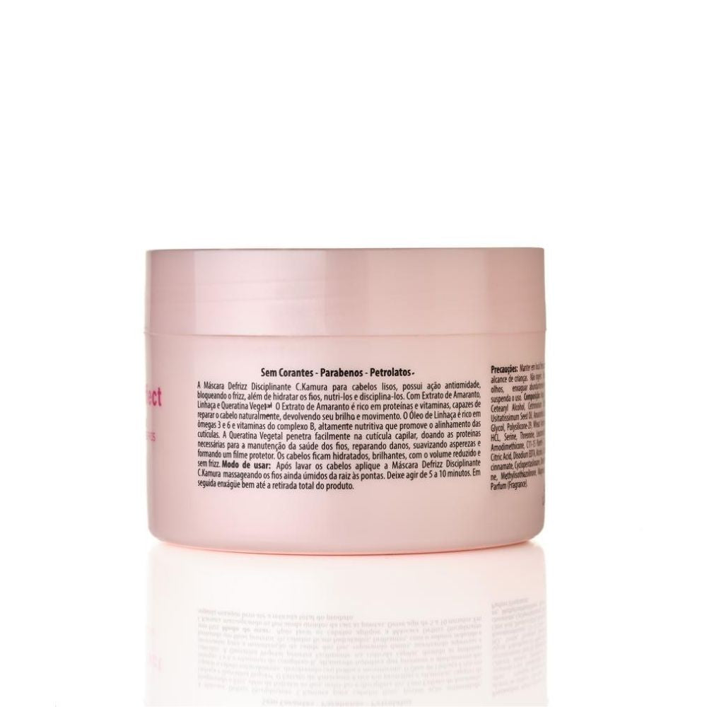 Máscara Capilar Efeito Liso Defrizz 250g C.Kamura