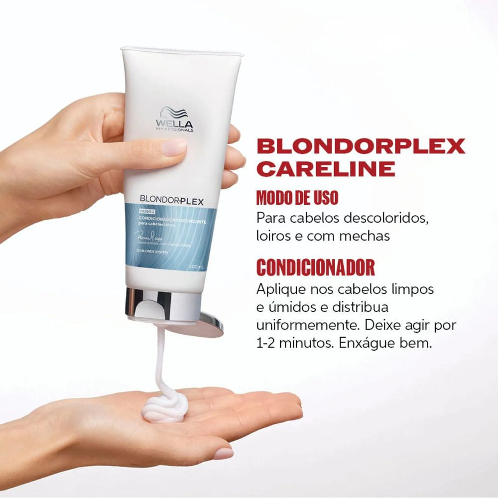 Condicionador Wella Blondorplex Care Estabilizador 200mL
