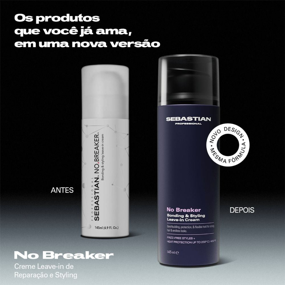 Creme Leave-in Sebastian Professionals No Breaker Reconstrutor 145mL