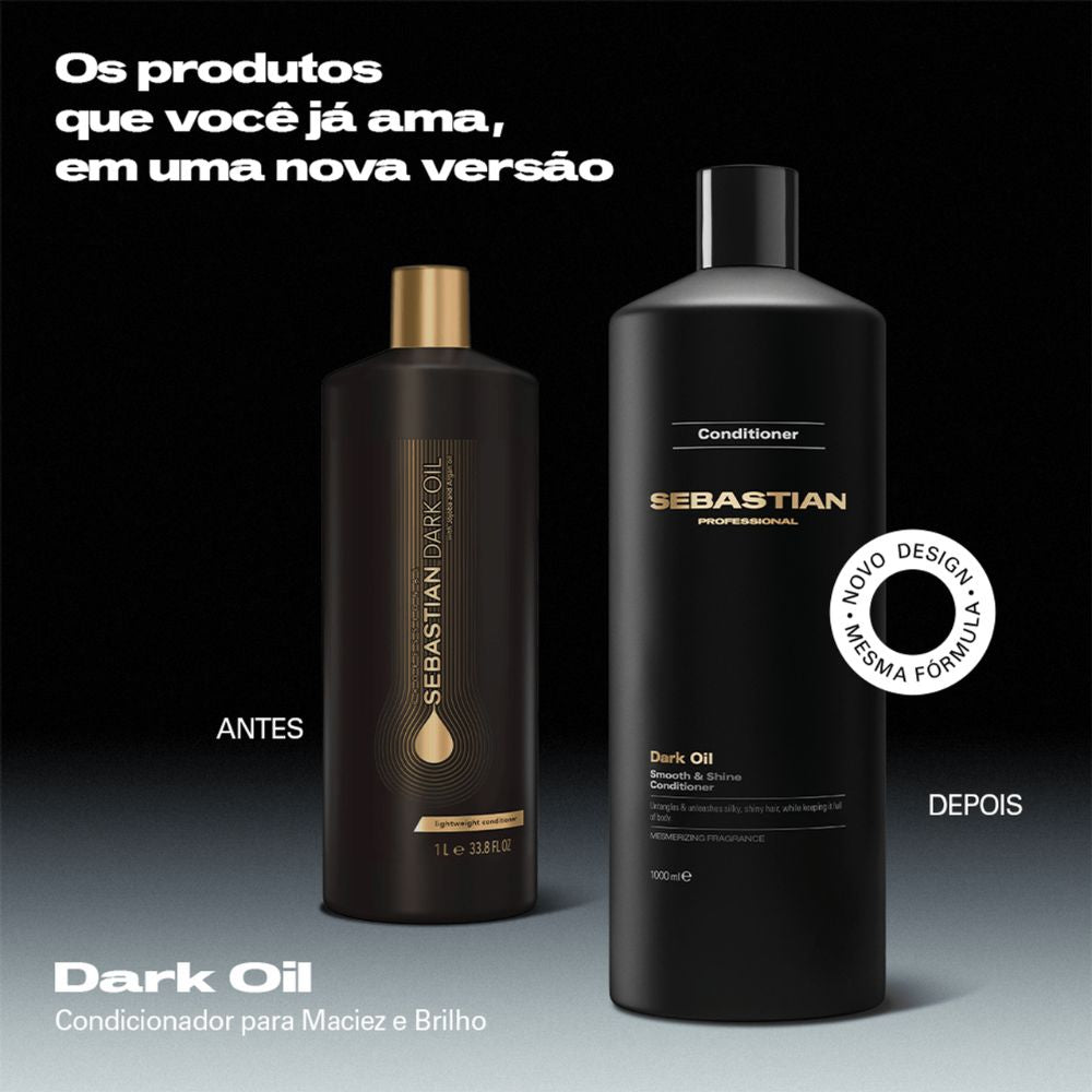 Condicionador Sebastian Professionals Dark Oil Maciez e Brilho 200mL