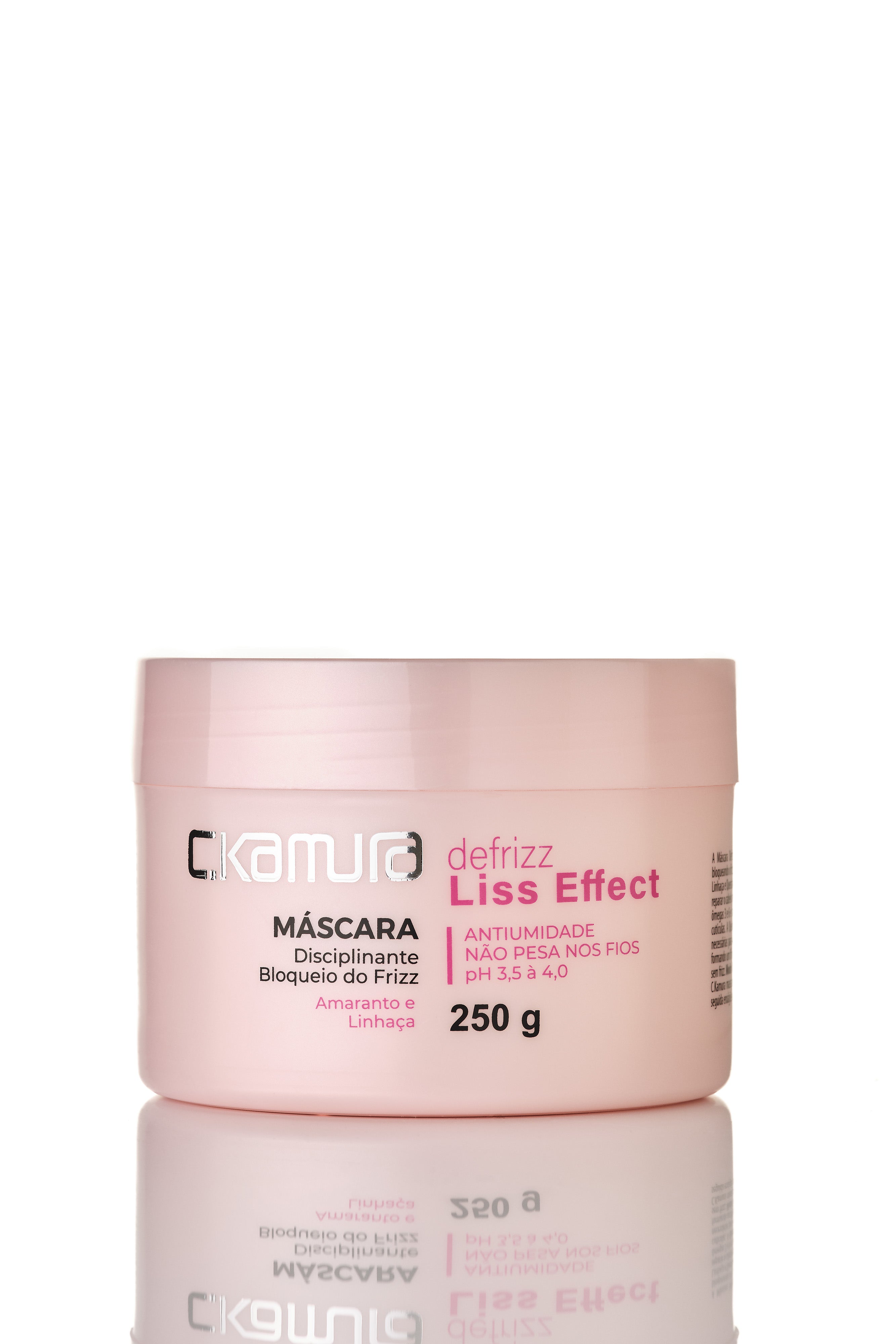 Kit Antifrizz Profissional C.Kamura Liss Effect 4 em 1 com Escova Hair Free