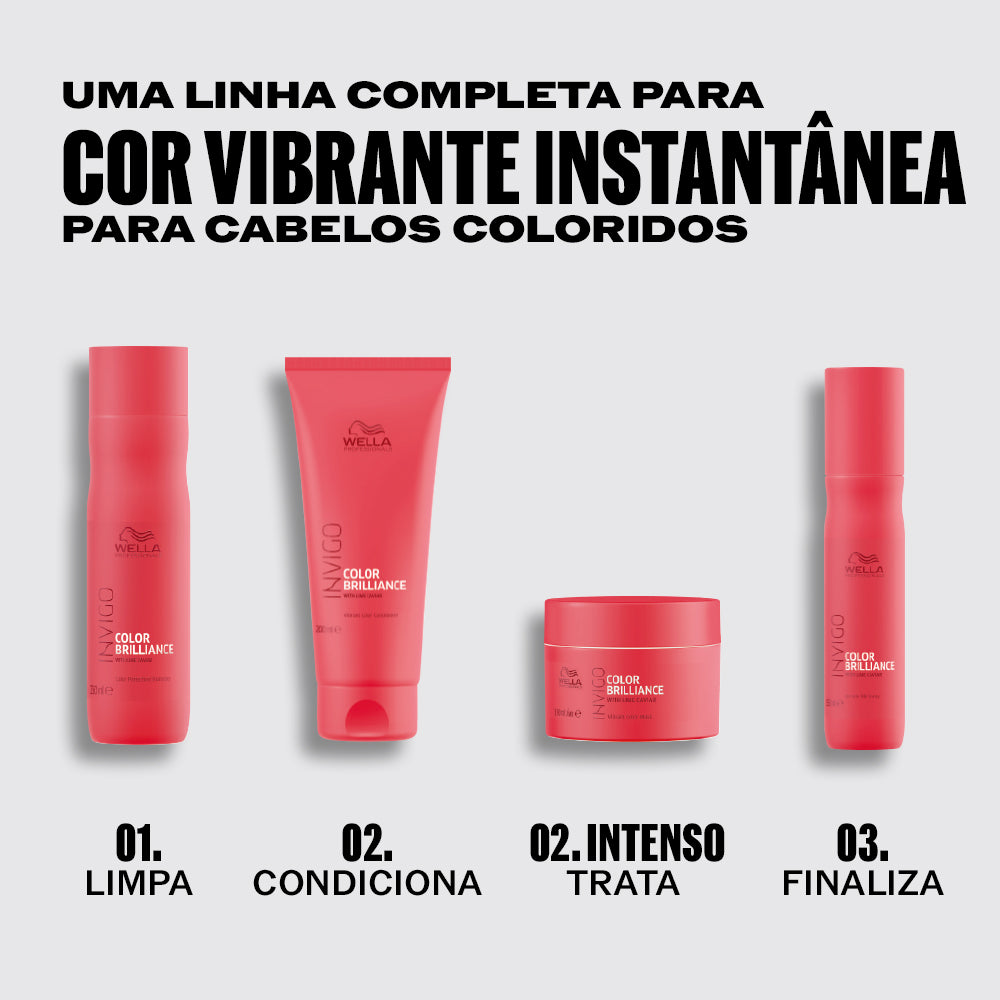 Máscara Capilar Professionals Invigo Color Brilliance 150mL Wella
