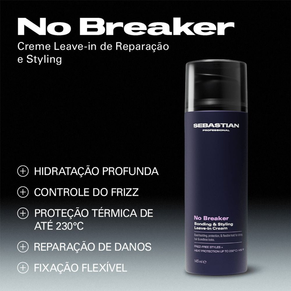 Creme Leave-in Sebastian Professionals No Breaker Reconstrutor 145mL
