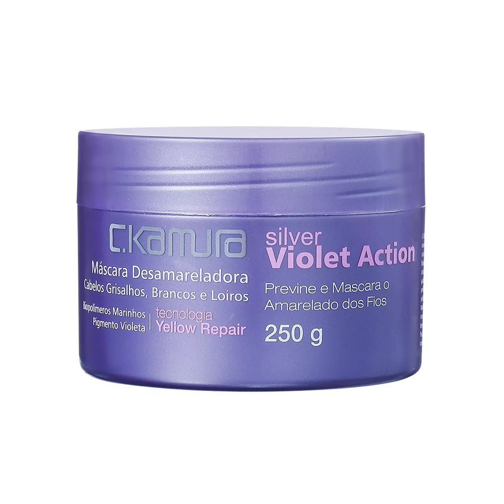 Máscara Tratamento Silver Violet Action Ckamura 250g