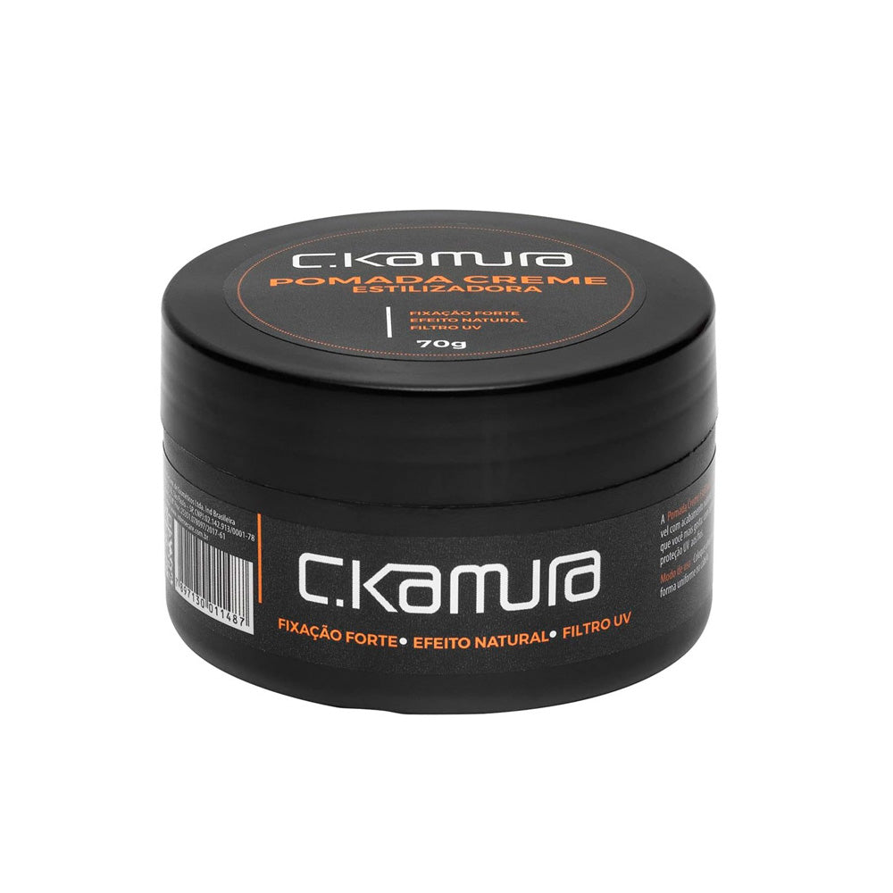 Pomada Creme Estilizadora C.Kamura Fixadora 70g