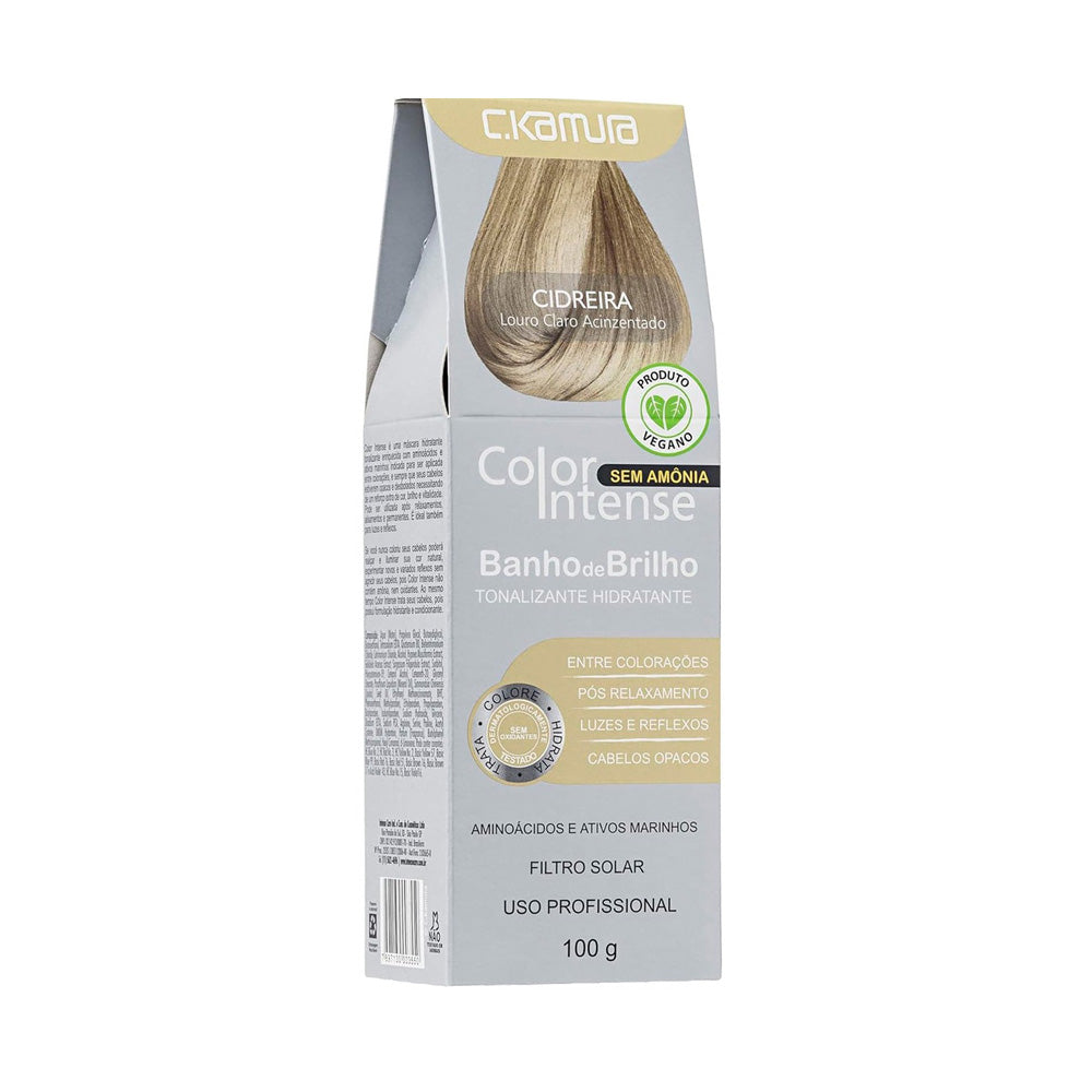 Kit 3 Tonalizantes C.Kamura Color Intense Cidreira Banho de Brilho 100g