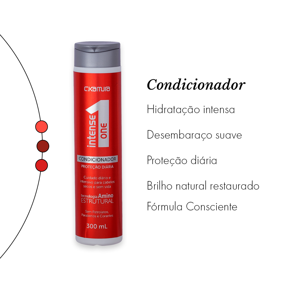 Condicionador Intense One Proteção Diária C.Kamura 300ml