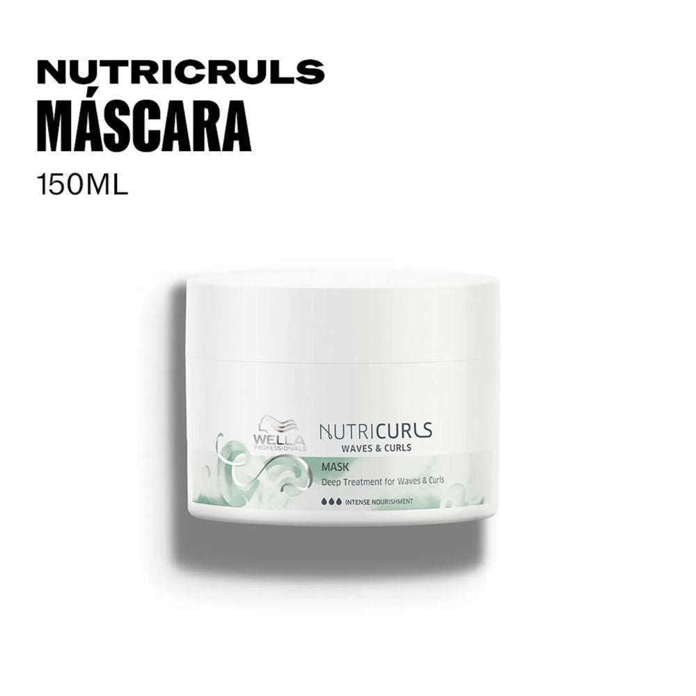Máscara Capilar Wella Nutricurls Definição e Antifrizz 150mL
