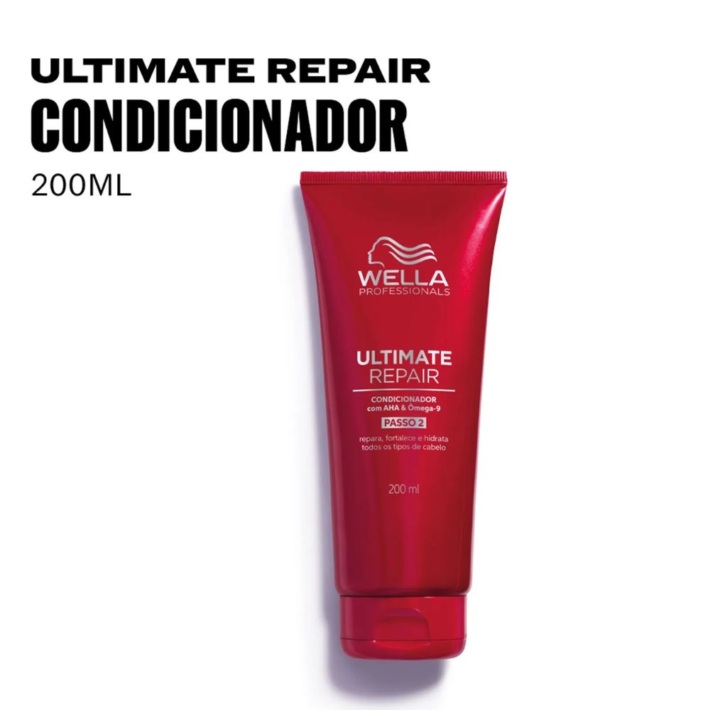 Condicionador Wella Ultimate Repair Reparação Profunda 200mL