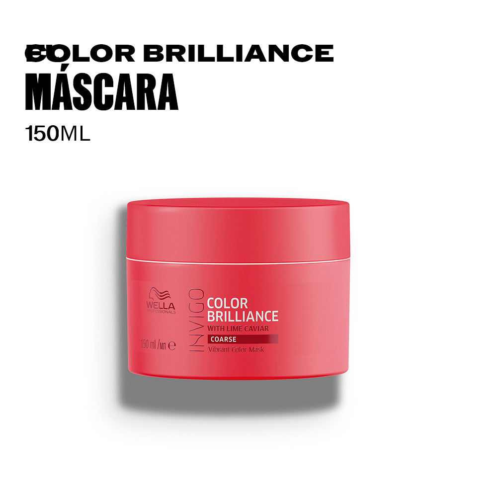 Máscara Capilar Professionals Invigo Color Brilliance 150mL Wella