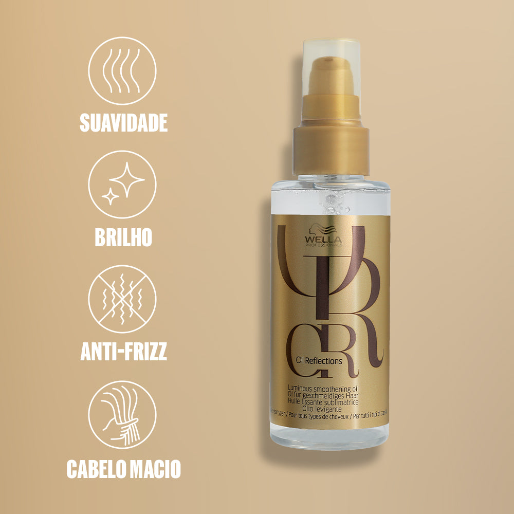 Óleo Capilar Professionals Oil Reflections Luminous Smoothening 100mL Wella